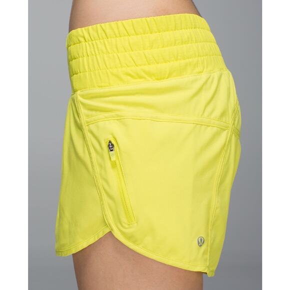 LULULEMON Tracker Short II Split Pea Yellow 4 - Picture 3 of 11